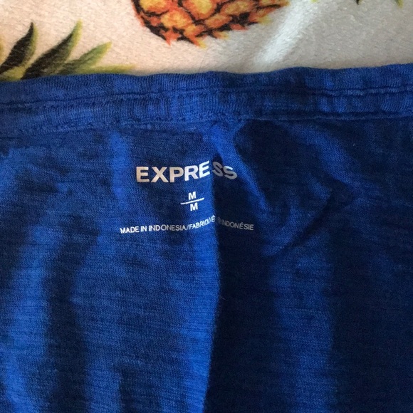 Blue Express long sleeve top. - Picture 2 of 3